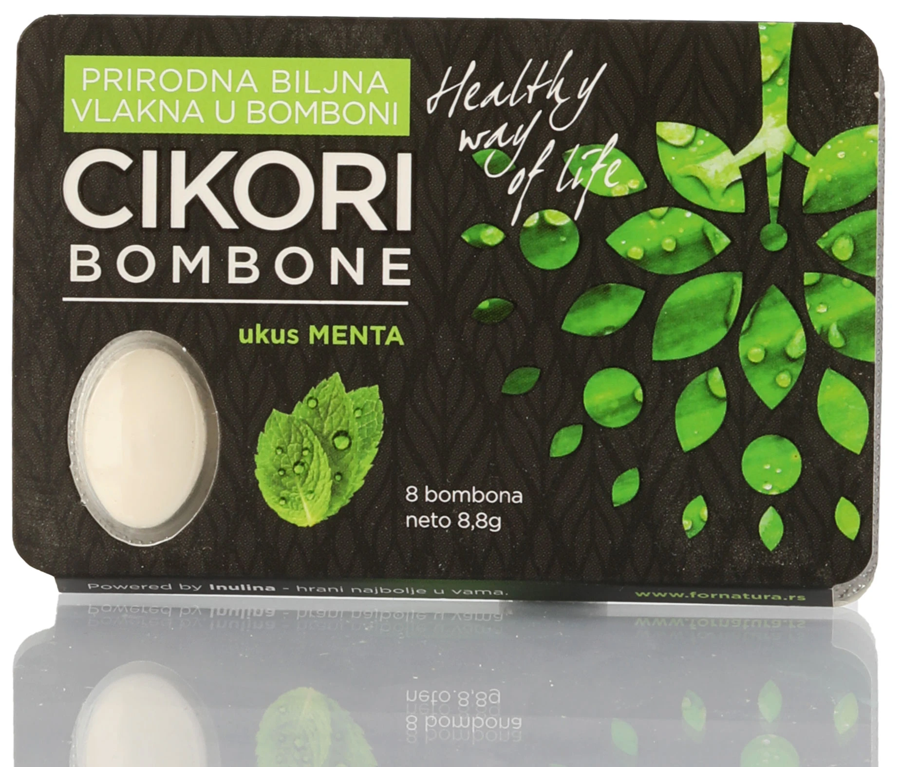 Cikori bombone ukus menta 8.8 g For Natura